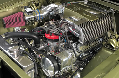 5.0L ho engine in a 1966 mustang fastback show car