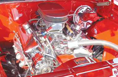1969 Chevy Chevelle ss396 engine bay
