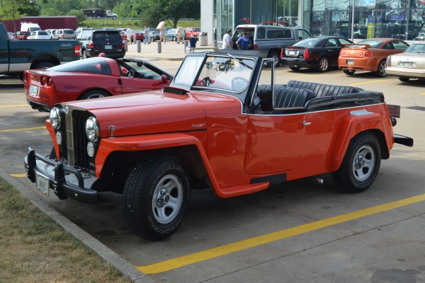1949 willys jeepster, front driver side