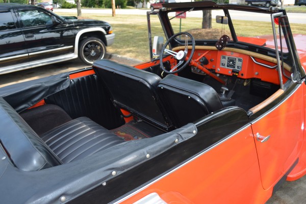 1949 willys jeepster interior seats