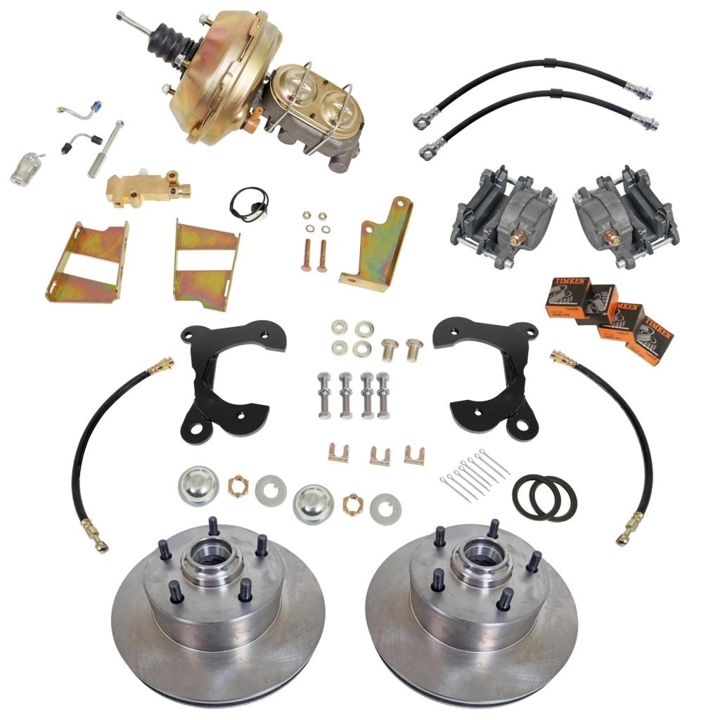 summit racing drum to disc brake components