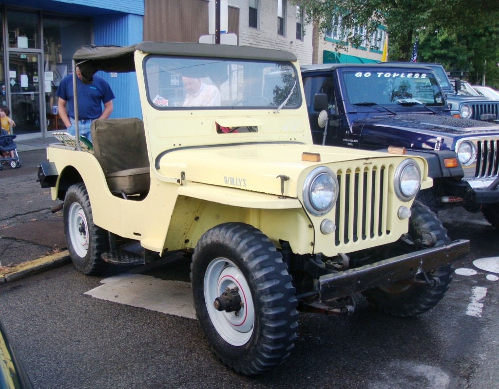 Yellow Willys Jeep