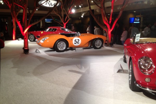 vintage European sports cars at Monterey Car Week, 2012