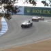 Vintage Race Cars Going Down Corkscrew at Laguna Seca during Monterey Car Week, 2012 thumbnail