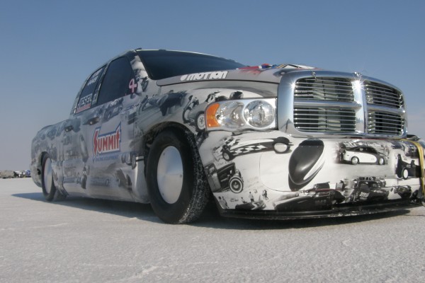 ram truck land speed racer for Bonneville salt speed week 2012