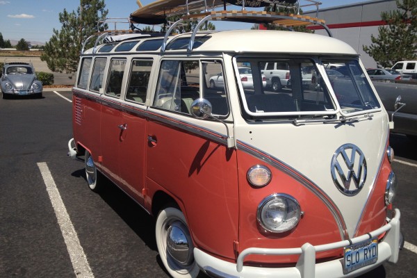 VW Beatle and van 2 - Summit Sparks Monday