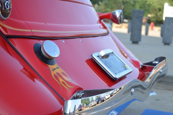 1933 Ford, rear close up