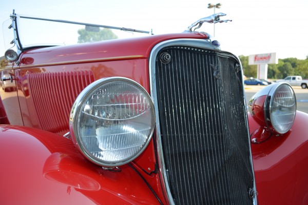 1933 ford roadster hot rod, headlight and grille