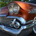 1958 Chevy Nomad, front close up thumbnail