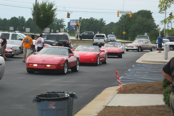 Corvette parade