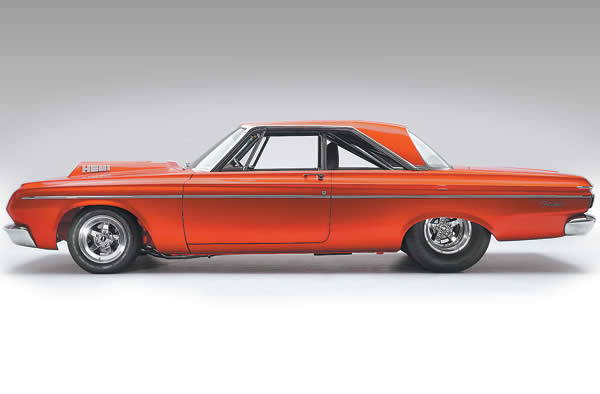 Orange 1964 Plymouth Sport Fury