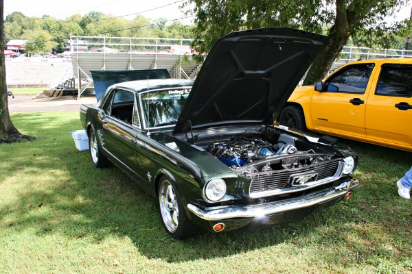 Ford Mustang with LS engine swap