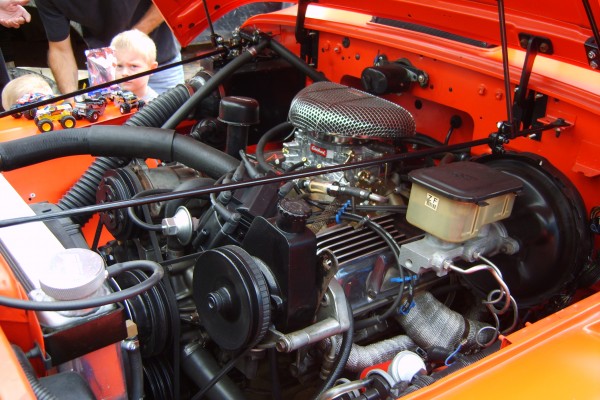 sbc v8 engine in a willys jeep
