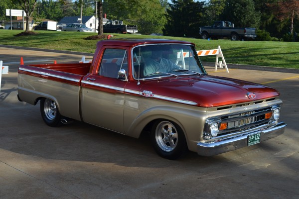 customized 1964 ford f100 pickup truck