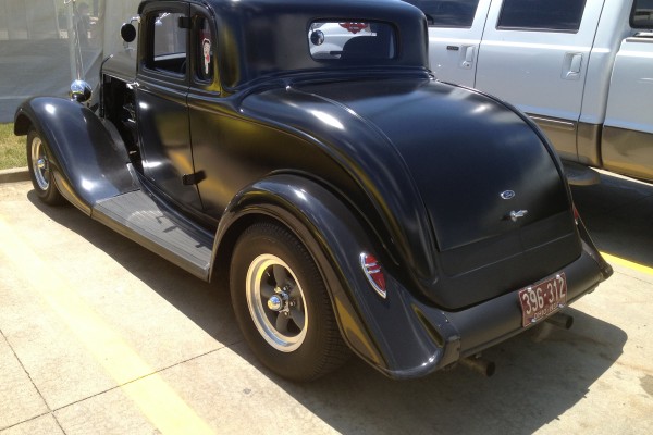 1934 Ford hot rod, rear