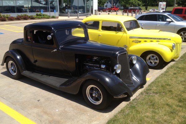 1934 Ford & 1940 Chevy