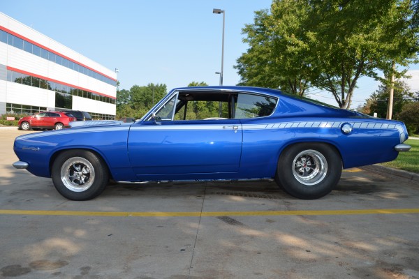 1967 Plymouth Barracuda, side profile