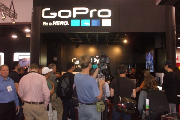 GoPro display at 2012 SEMA show