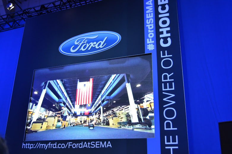 Ford press conference at SEMA 2012