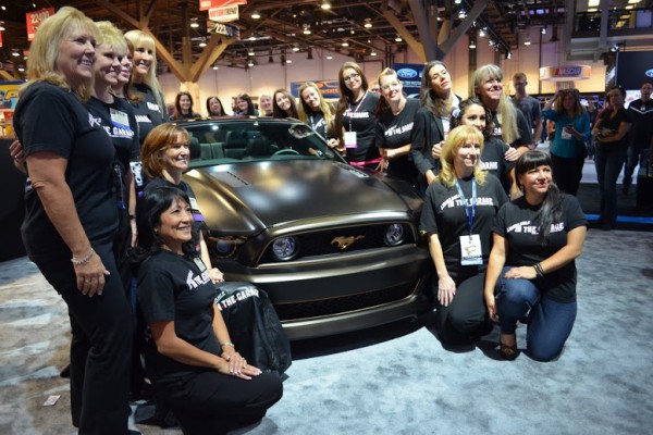 2013 Ford Mustang built for SEMA Businesswomen's Network.