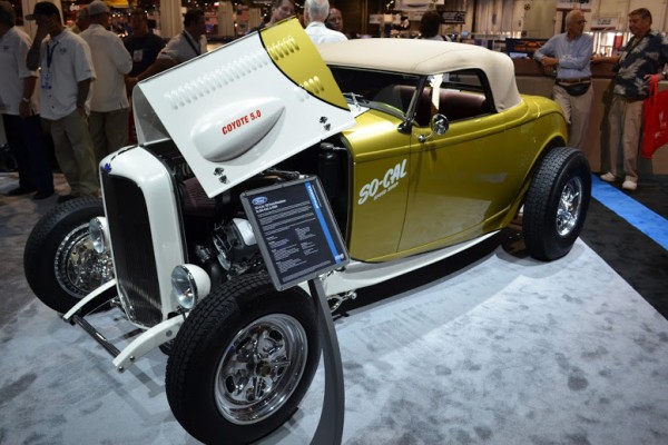 1933 Ford roadster at the SEMA Show