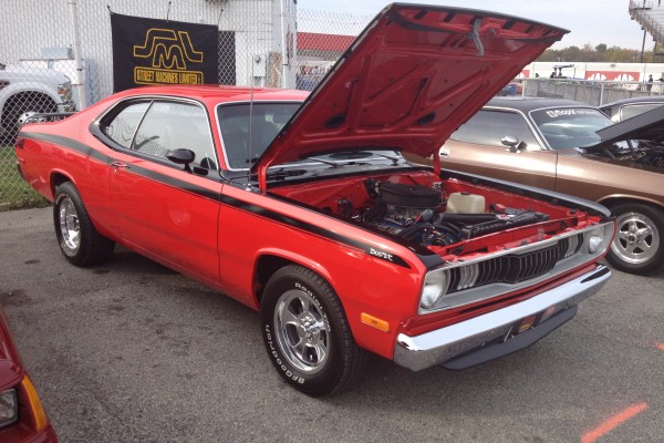 Red Plymouth Duster