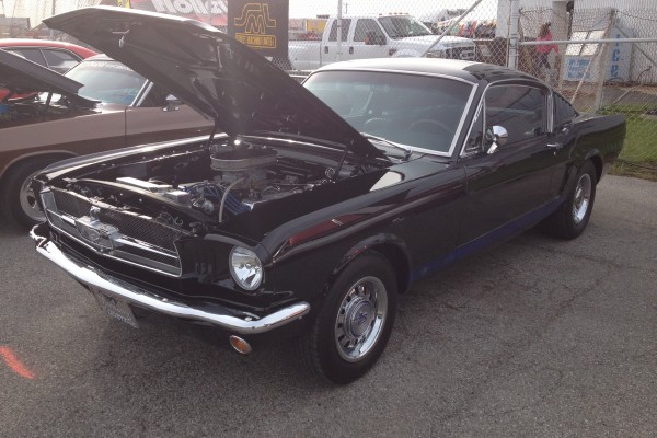 Black 1967 Ford Mustang GT 500