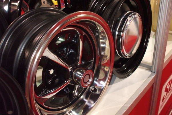Wheel Vintiques wheels on display at sema 2012