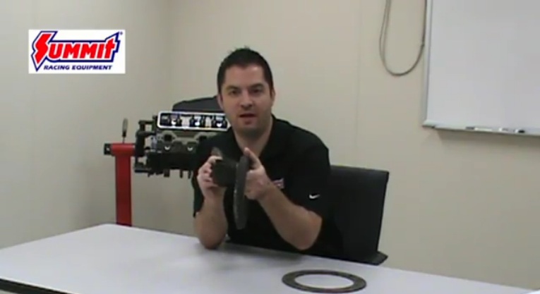 man explaining ring and pinion gears video still