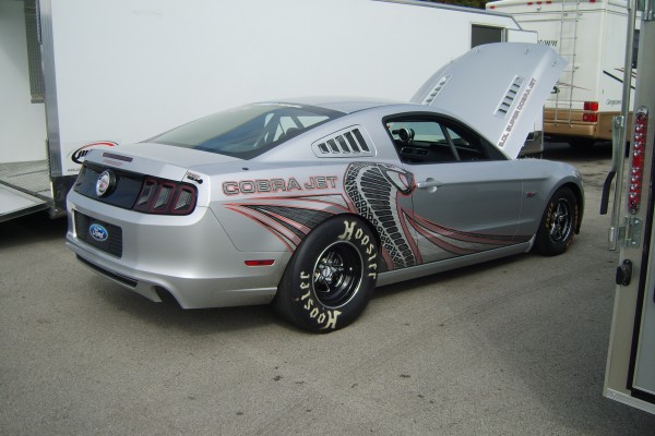 ford factory stock late model s197 mustang cobra jet race car