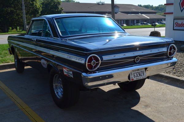 1965 Ford Falcon, rear bumper and taillights