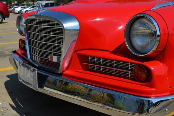 1963 Studebaker Gran Turismo Hawk, front trim and grille