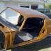 1974 Camaro body on restoration rotisserie thumbnail