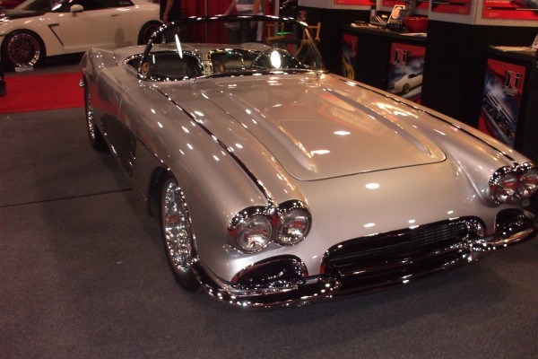custom 1962 chevy corvette show car at 2012 SEMA show