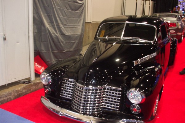 prewar cadillac coupe on display at 2012 SEMA show