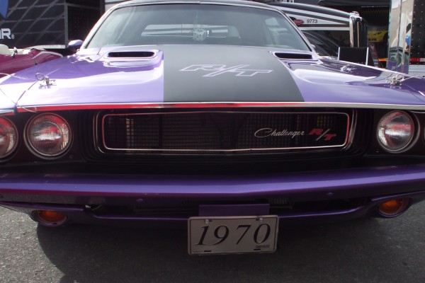 front grille of a 1970 dodge challenger r/t