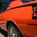 close up of 340 decal on the fender of a Plymouth barracuda thumbnail
