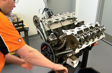 degreeing camshafts on a ford v8 engine