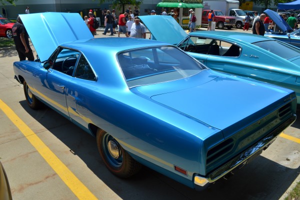 rear view of a Plymouth road runner
