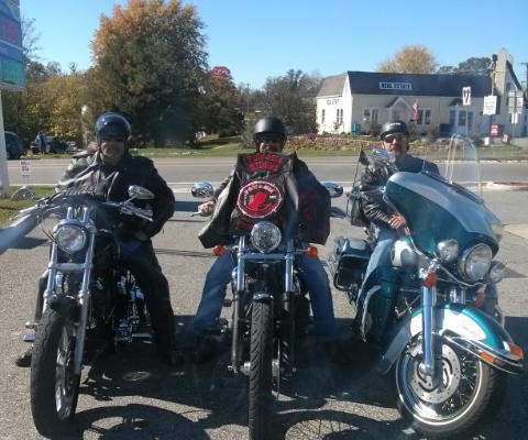 Virginia POWMIA Riders Harleys