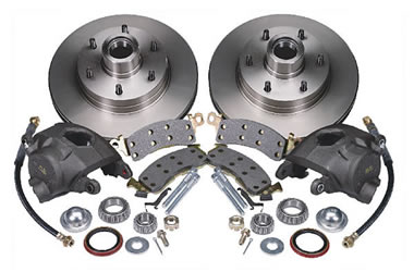 gm disc brake kit with caliper and rotors