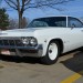 white 1965 chevy impala 327 coupe thumbnail