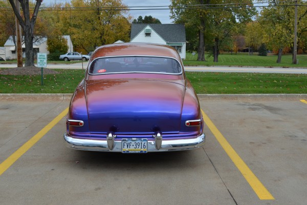 1950 Mercury, rear bumper view