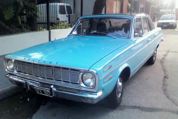 blue 1967 dodge dart sedan