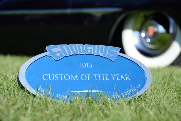 goodguys custom of the year plaque