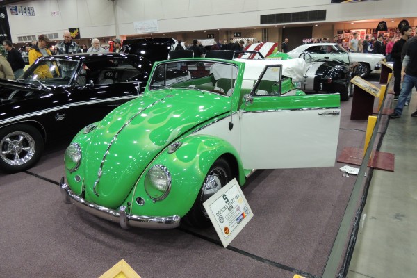 customized vintage volkswagen beetle bug cabriolet
