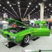 green pontiac gto judge convertible at a car show thumbnail