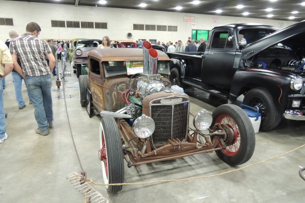 supercharged rat rod truck