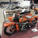 vintage harley davidson motorcycle with sidecar thumbnail