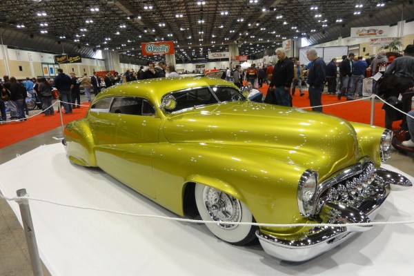 gold lowered lead sled hot rod